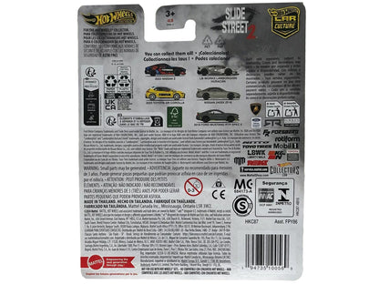 Hot Wheels 2018 Ford Mustang RTR Spec 5 Gray "Slide Street 2" Series Diecast Model Car by <h2>2018 Wheels</h2> <p>High-quality perfect for collectors and enthusiasts. Features detailed interior exteri
