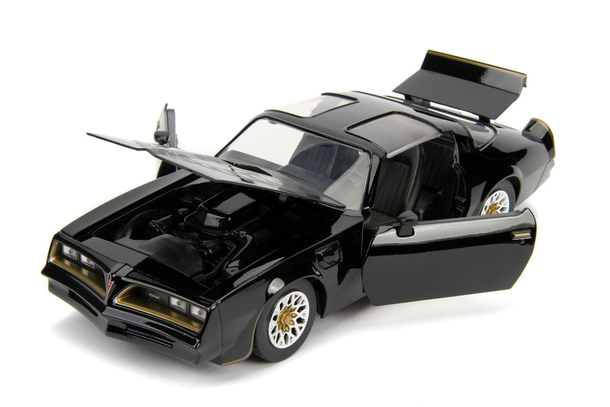Tego’s 1977 Pontiac Firebird Black "Fast & Furious" Movie 1/24 Diecast Model Car by Jada