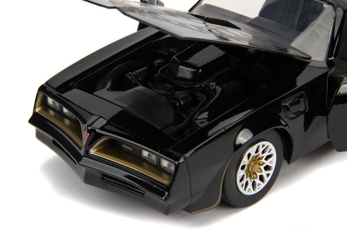Tego’s 1977 Pontiac Firebird Black "Fast & Furious" Movie 1/24 Diecast Model Car by Jada