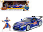 1993 Mazda RX-7 Candy Blue Metallic with Graphics and Chun-Li Diecast Figure "Street Fighter" Video Game "Anime Hollywood Rides" Series 1/24 Model Car by Jada <h2>1993 Jada</h2> <p>High-quality perfec