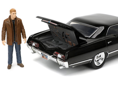 1967 Chevrolet Impala SS Sport Sedan Black and Dean Winchester Diecast Figurine "Supernatural" (2005-2020) TV Series "Hollywood Rides" 1/24 Model Car by Jada <h2>1967 Jada</h2> <p>High-quality perfect