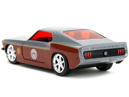 1969 Ford Mustang Silver Metallic and Dark Red Star Lord Diecast Figure "Marvel Guardians of the Galaxy" "Hollywood Rides" Series 1/32 Model Car by Jada <h2>1969 Jada</h2> <p>High-quality perfect for