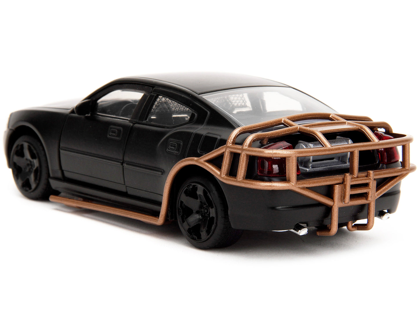 2006 Dodge Charger Matt Black with Outer Cage "Fast & Furious" Series 1/32 Diecast Model Car by Jada <h2>2006 Jada</h2> <p>High-quality perfect for collectors and enthusiasts. Features detailed interi
