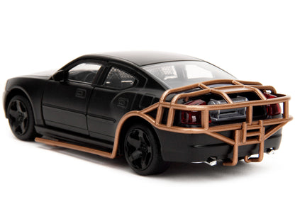 2006 Dodge Charger Matt Black with Outer Cage "Fast & Furious" Series 1/32 Diecast Model Car by Jada <h2>2006 Jada</h2> <p>High-quality perfect for collectors and enthusiasts. Features detailed interi