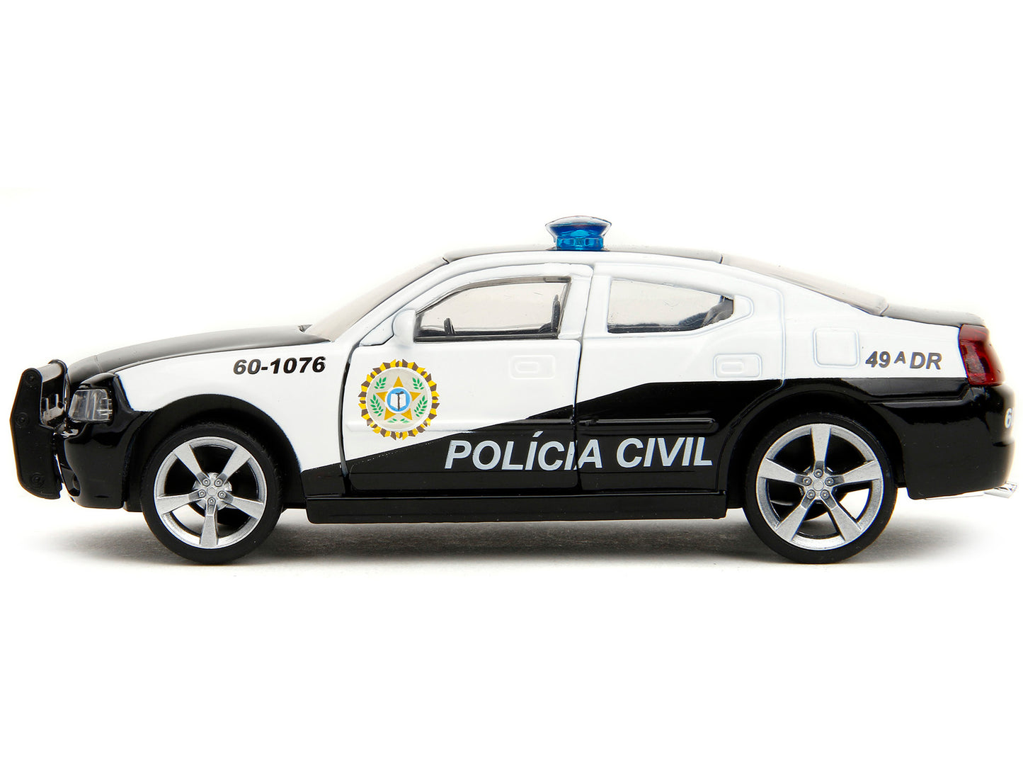 2006 Dodge Charger Police Black and White "Policia Civil" "Fast & Furious" Series 1/32 Diecast Model Car by Jada <h2>2006 Jada</h2> <p>High-quality perfect for collectors enthusiasts. Features detaile