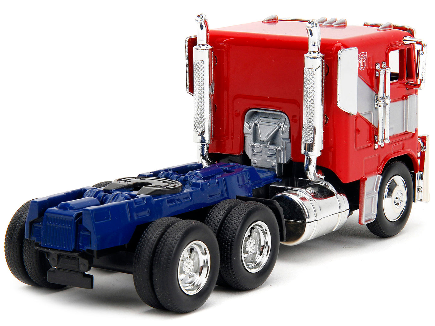 Optimus Prime Tractor Truck Red and Blue with Silver Stripes "Transformers: Rise of the Beasts" (2023) Movie "Hollywood Rides" Series 1/32 Diecast Model Car by Jada <h2>Optimus Jada</h2> <p>High-quali