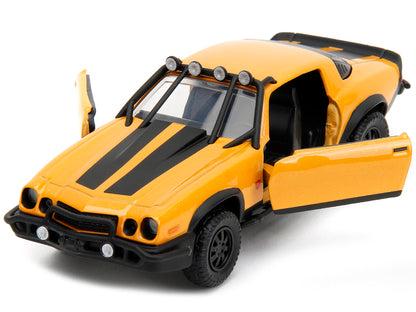 1977 Chevrolet Camaro Off-Road Version Yellow Metallic with Black Stripes "Transformers: Rise of the Beasts" (2023) Movie "Hollywood Rides" Series 1/32 Diecast Model Car by Jada <h2>1977 Jada</h2> <p>
