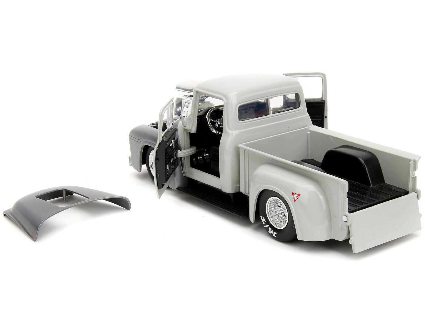 1956 Ford F-100 Pickup Truck Tan and Gray Metallic Guile Diecast Figure "Street Fighter" Video Game "Anime Hollywood Rides" Series 1/24 Model Car by Jada <h2>1956 Jada</h2> <p>High-quality perfect for