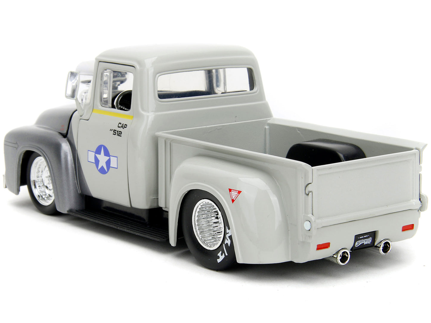 1956 Ford F-100 Pickup Truck Tan and Gray Metallic Guile Diecast Figure "Street Fighter" Video Game "Anime Hollywood Rides" Series 1/24 Model Car by Jada <h2>1956 Jada</h2> <p>High-quality perfect for