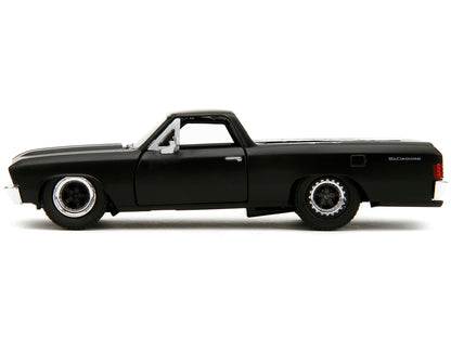 1967 Chevrolet El Camino Matt Black "Fast & Furious" Series 1/32 Diecast Model Car by Jada <h2>1967 Jada</h2> <p>High-quality perfect for collectors and enthusiasts. Features detailed interior exterio