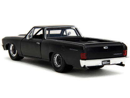 1967 Chevrolet El Camino Matt Black "Fast & Furious" Series 1/32 Diecast Model Car by Jada <h2>1967 Jada</h2> <p>High-quality perfect for collectors and enthusiasts. Features detailed interior exterio