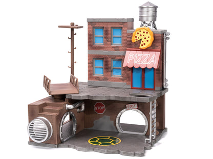 "Teenage Mutant Ninja Turtles" Turtle Lair Diorama Set with Figures and Party Wagon "Nano Scene" Series Model by Jada <h2>"Teenage Jada</h2> <p>High-quality diecast car perfect for collectors enthusia