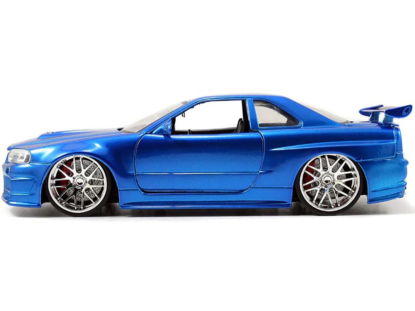 Brian's Nissan GTR Skyline R34 RHD (Right Hand Drive) Blue 25th Anniversary "Fast & Furious" Movie 1/24 Diecast Model Car by Jada <h2>Brian's Jada</h2> <p>High-quality perfect for collectors and enthu