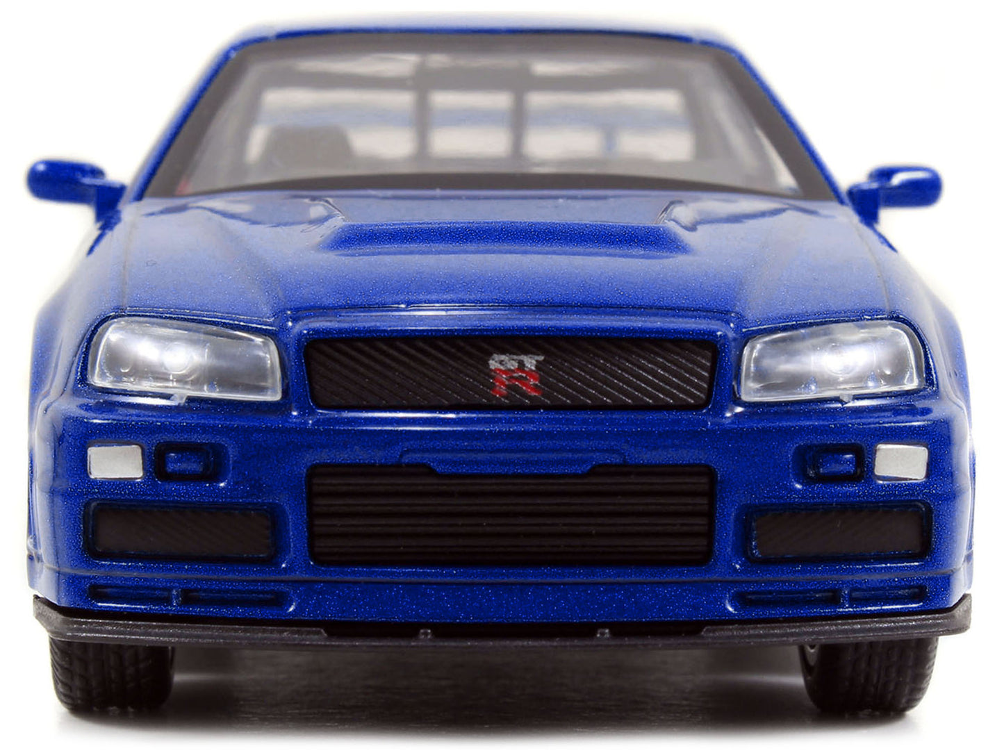 Brian's Nissan Skyline GT-R R34 Blue "Fast & Furious" Movie 1/32 Diecast Car Model by Jada <h2>Brian's Jada</h2> <p>High-quality perfect for collectors and enthusiasts. Features detailed interior exte