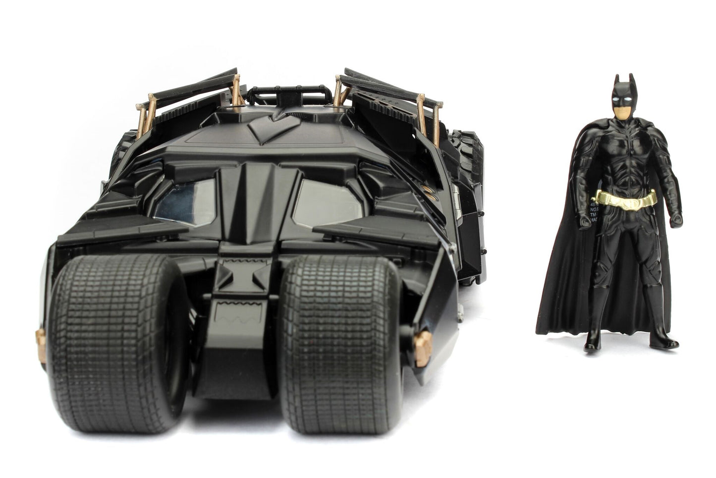 2008 "The Dark Knight" Tumbler Batmobile with Batman Diecast Figurine 1/24 Diecast Model Car by Jada