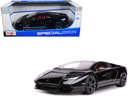 Maisto Lamborghini Countach LPI 800-4 Black with Red Interior "Special Edition" 1/18 Diecast Model Car by <h2>Lamborghini Maisto</h2> <p>High-quality perfect for collectors and enthusiasts. Features d