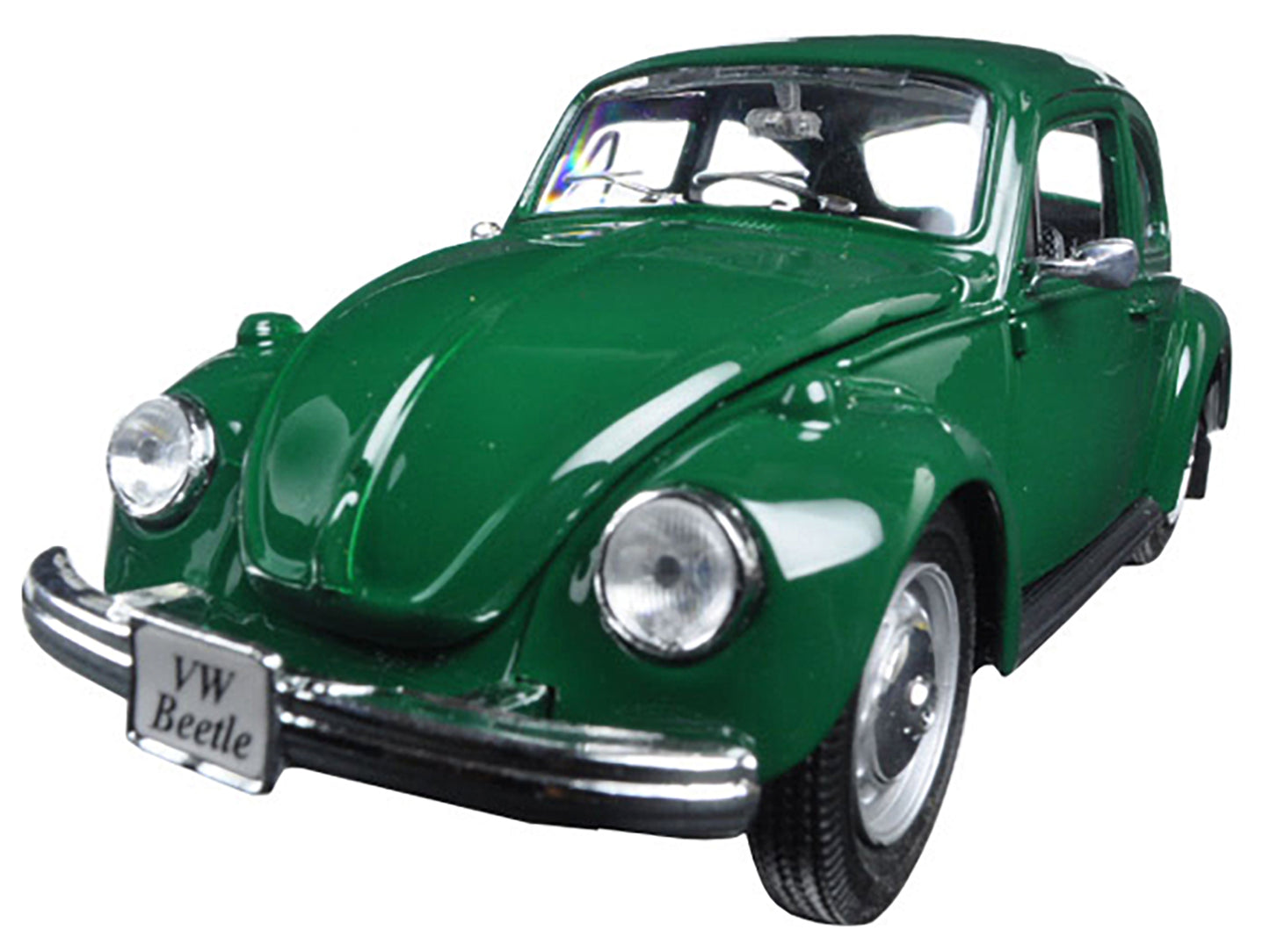 1973 Volkswagen Beetle Green 1/24 T&y Diecast Model Car by Maisto