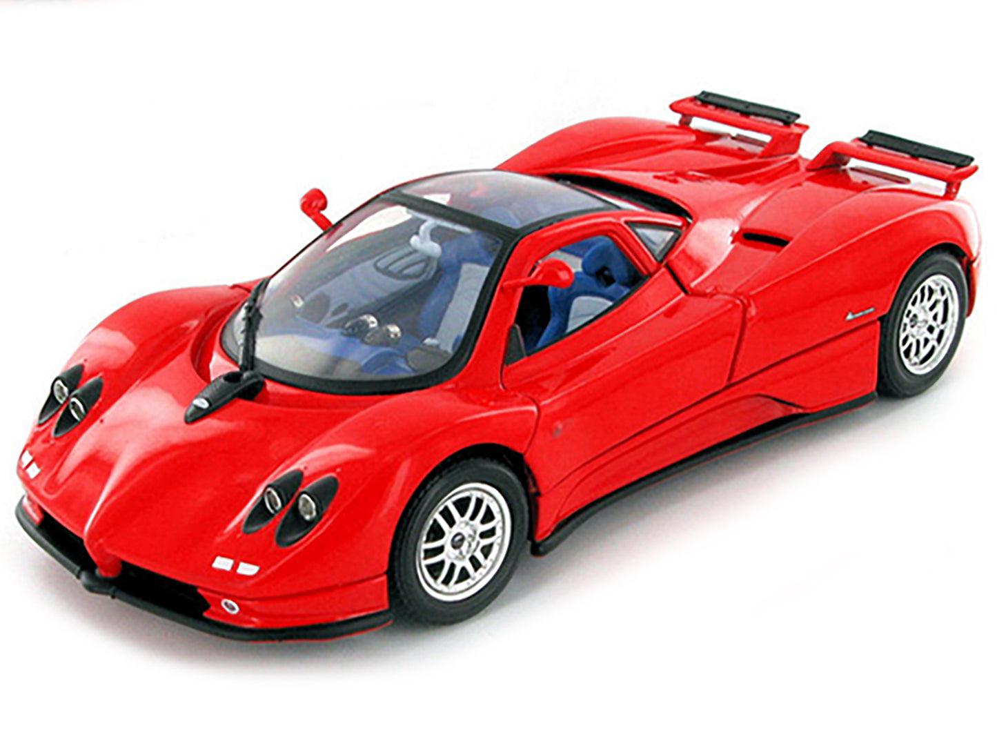 Pagani Zonda C12 Red 1/18 Diecast Model Car by Motormax <h2>Pagani Motormax</h2> <p>High-quality perfect for collectors and enthusiasts. Features detailed interior exterior craftsmanship, realistic pa