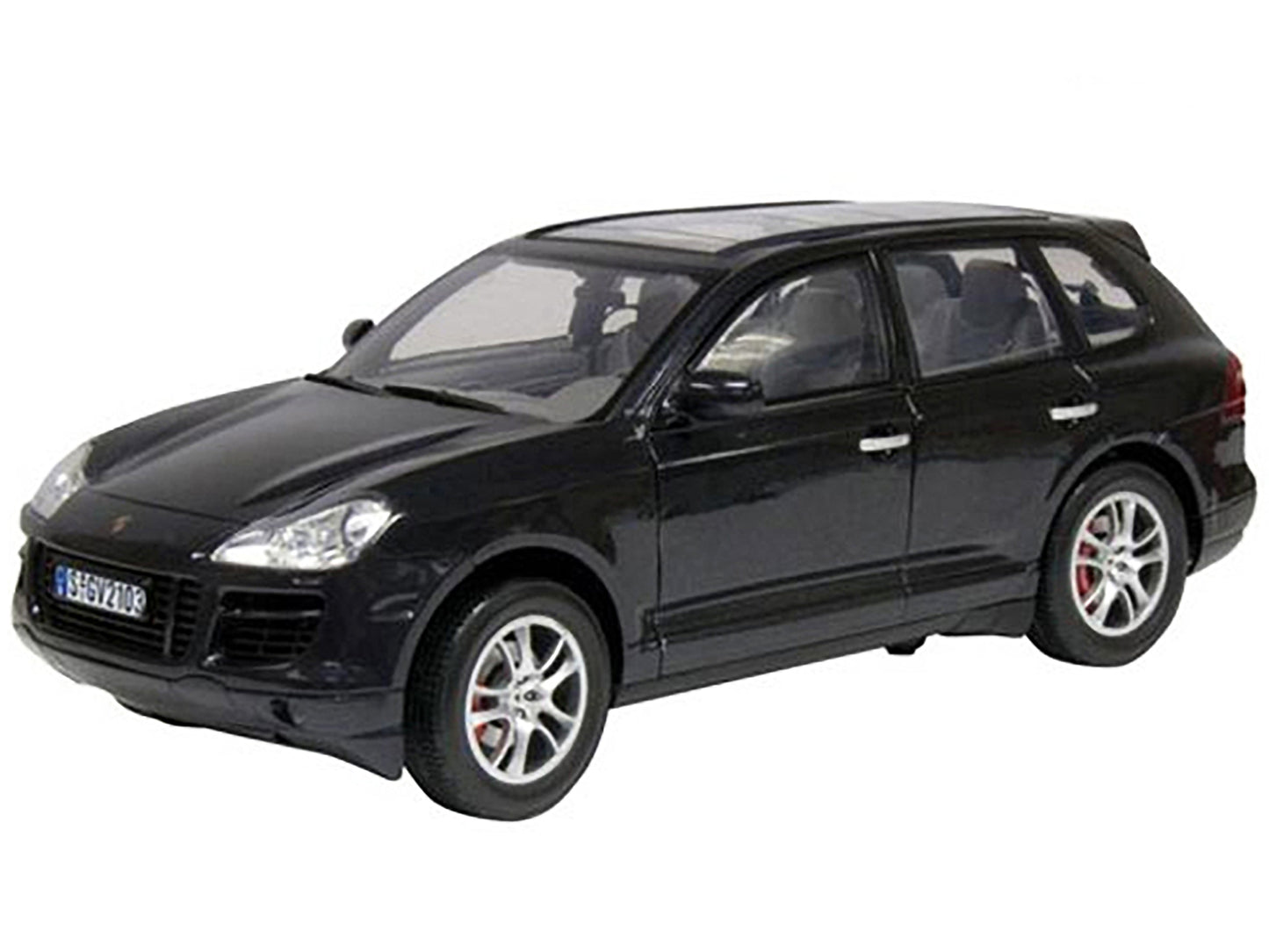 2008 Porsche Cayenne Turbo Metallic Black 1/18 Diecast Model Car by Motormax <h2>2008 Motormax</h2> <p>High-quality perfect for collectors and enthusiasts. Features detailed interior exterior craftsma