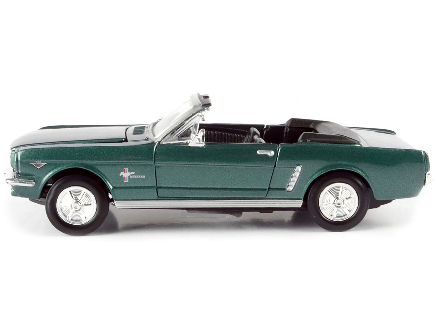 1964 1/2 Ford Mustang Convertible Green Metallic 1/24 Diecast Model Car by Motormax <h2>1964 Motormax</h2> <p>High-quality perfect for collectors and enthusiasts. Features detailed interior exterior c