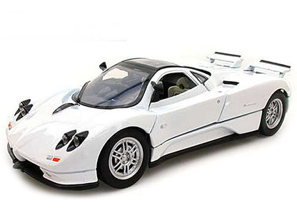 Pagani Zonda C12 White 1/24 Diecast Car Model by Motormax <h2>Pagani Motormax</h2> <p>High-quality perfect for collectors and enthusiasts. Features detailed interior exterior craftsmanship, realistic