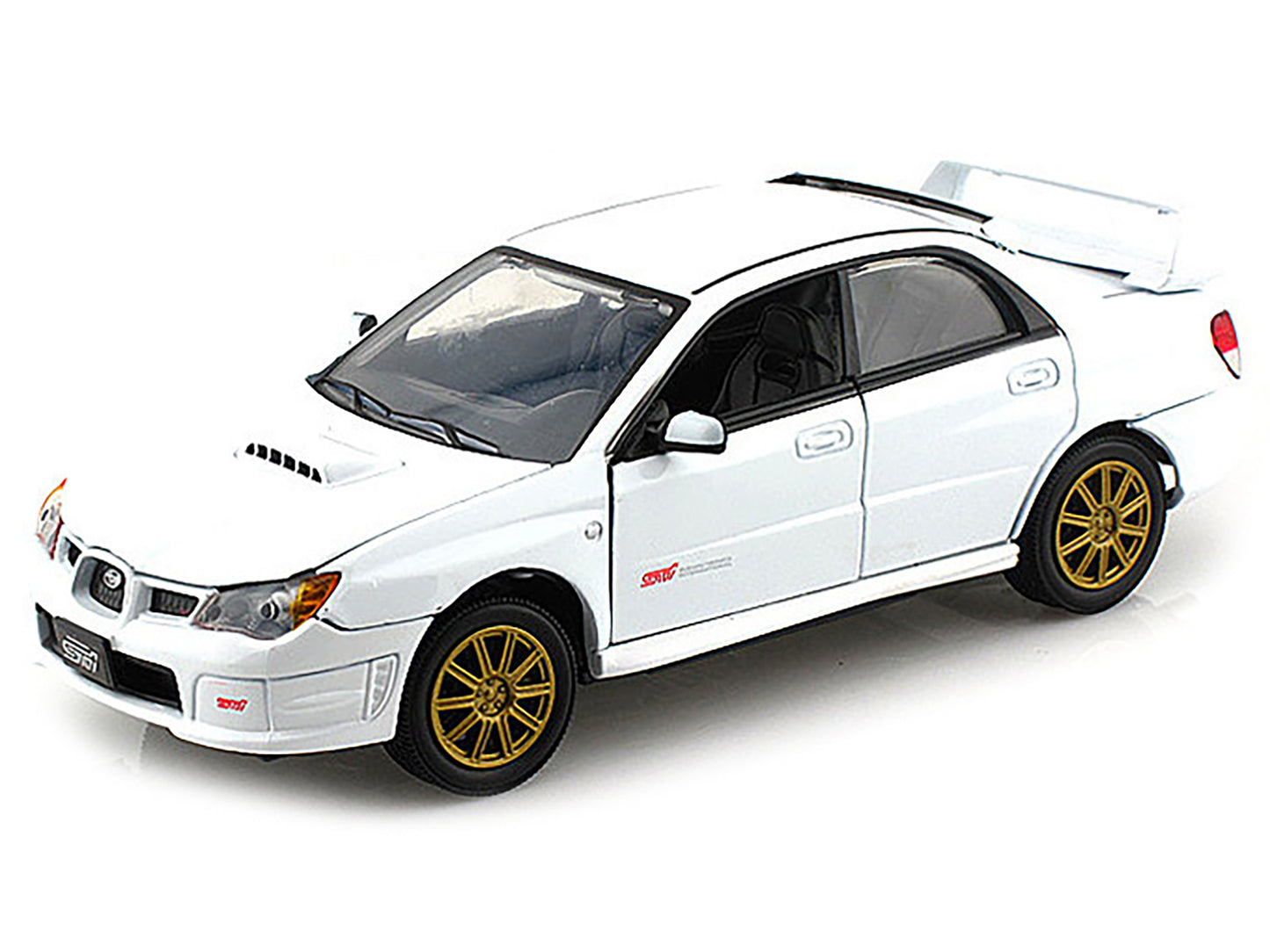Subaru Impreza WRX STi White 1/24 Diecast Model Car by Motormax <h2>Subaru Motormax</h2> <p>High-quality perfect for collectors and enthusiasts. Features detailed interior exterior craftsmanship, real
