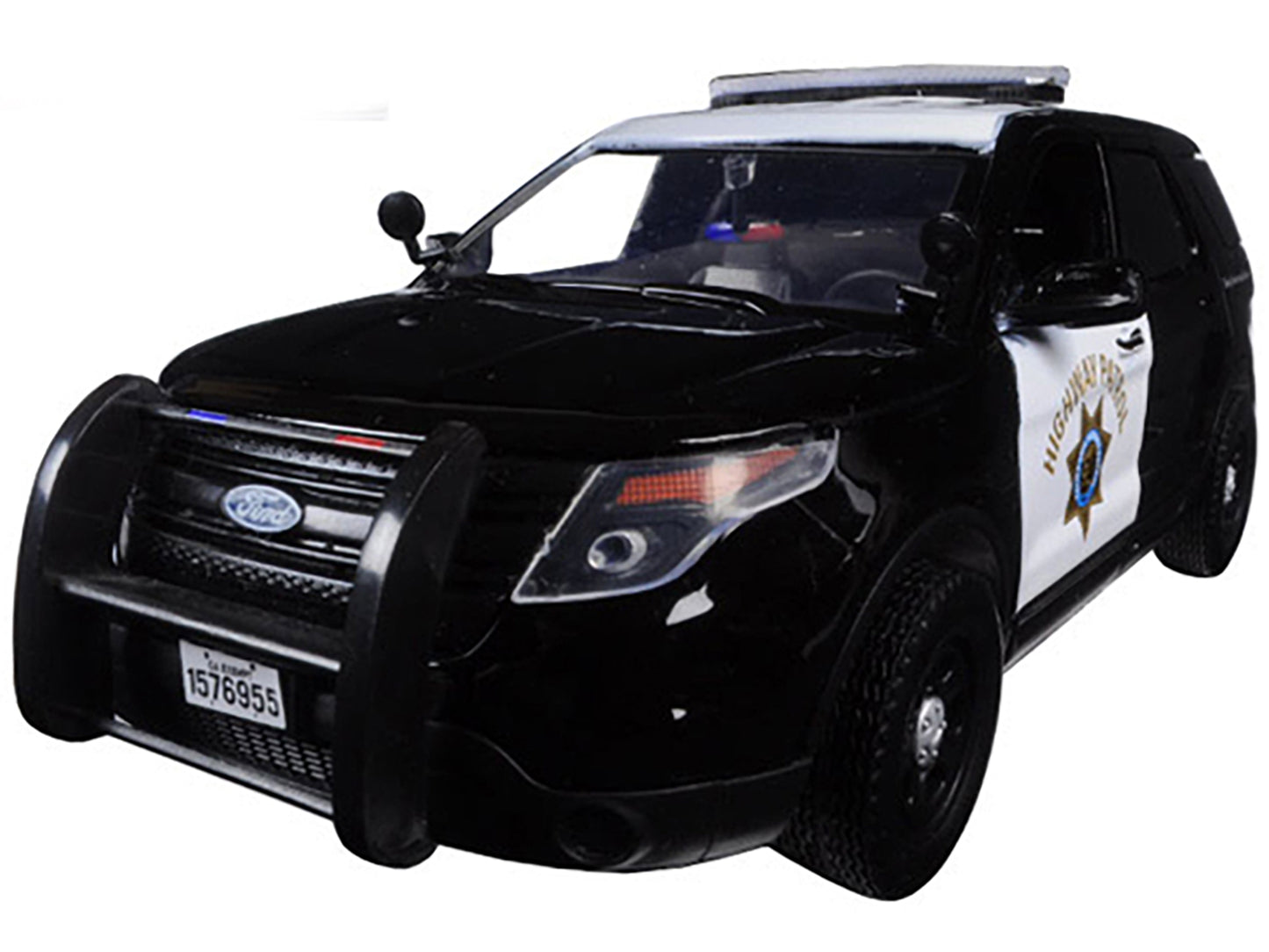 2015 Ford Interceptor Police Utility "California Highway Patrol" (CHP) Black and White 1/24 Diecast Model Car by Motormax <h2>2015 Motormax</h2> <p>High-quality perfect for collectors enthusiasts. Fea