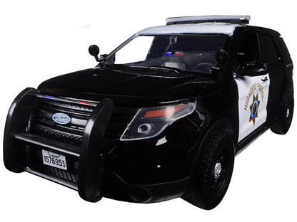 2015 Ford Interceptor Police Utility "California Highway Patrol" (CHP) Black and White 1/24 Diecast Model Car by Motormax <h2>2015 Motormax</h2> <p>High-quality perfect for collectors enthusiasts. Fea