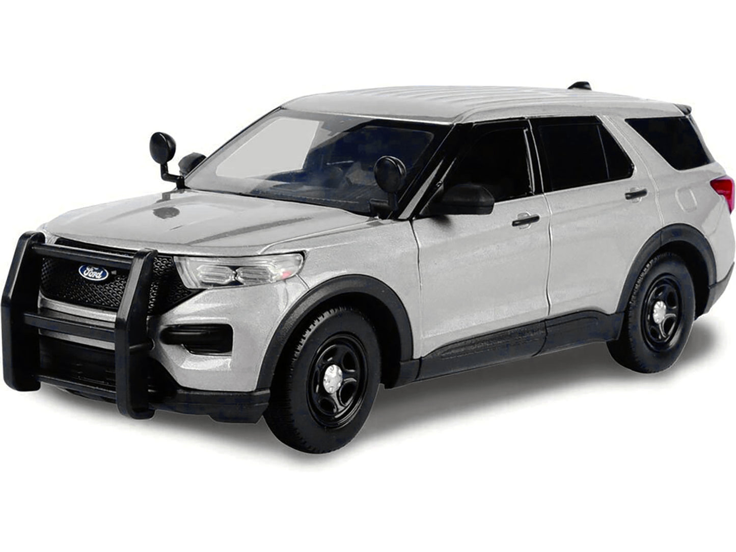 2022 Ford Police Interceptor Utility Unmarked Slick-Top Silver 1/24 Diecast Model Car by Motormax <h2>2022 Motormax</h2> <p>High-quality perfect for collectors and enthusiasts. Features detailed inter