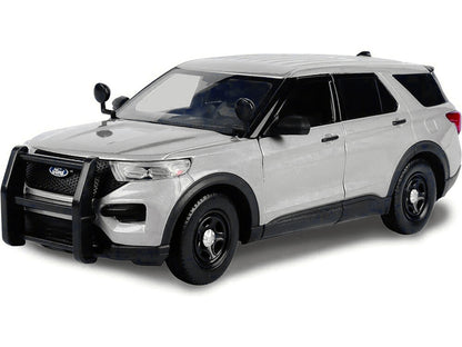 2022 Ford Police Interceptor Utility Unmarked Slick-Top Silver 1/24 Diecast Model Car by Motormax <h2>2022 Motormax</h2> <p>High-quality perfect for collectors and enthusiasts. Features detailed inter
