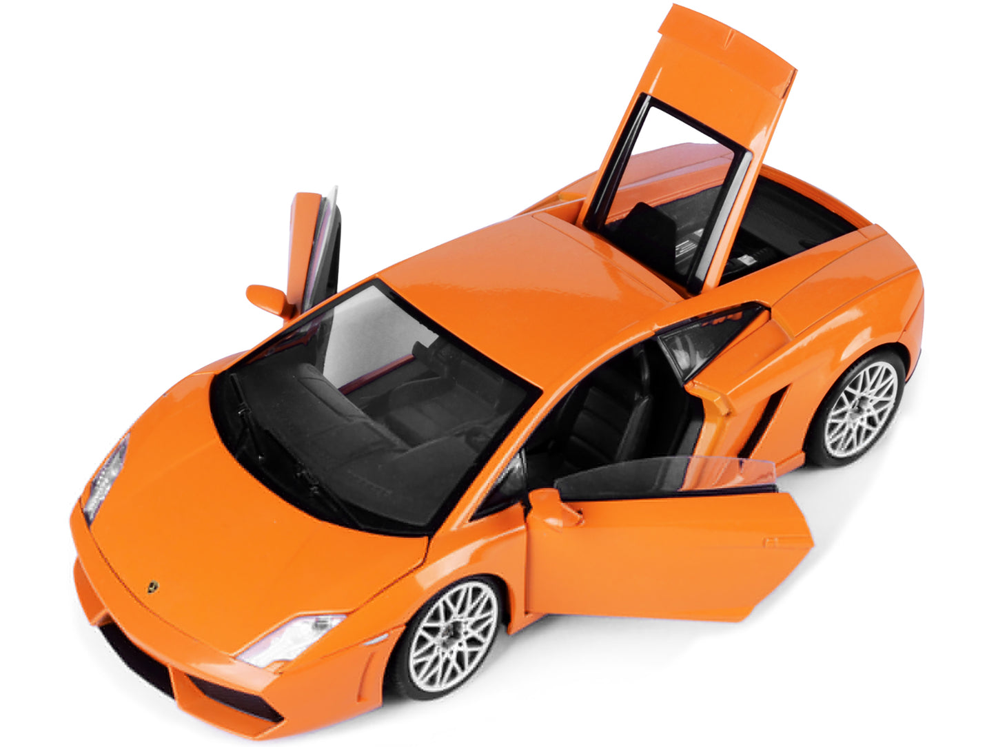 Lamborghini LP 560-4 Orange 1/18 Diecast Car Model by Motormax