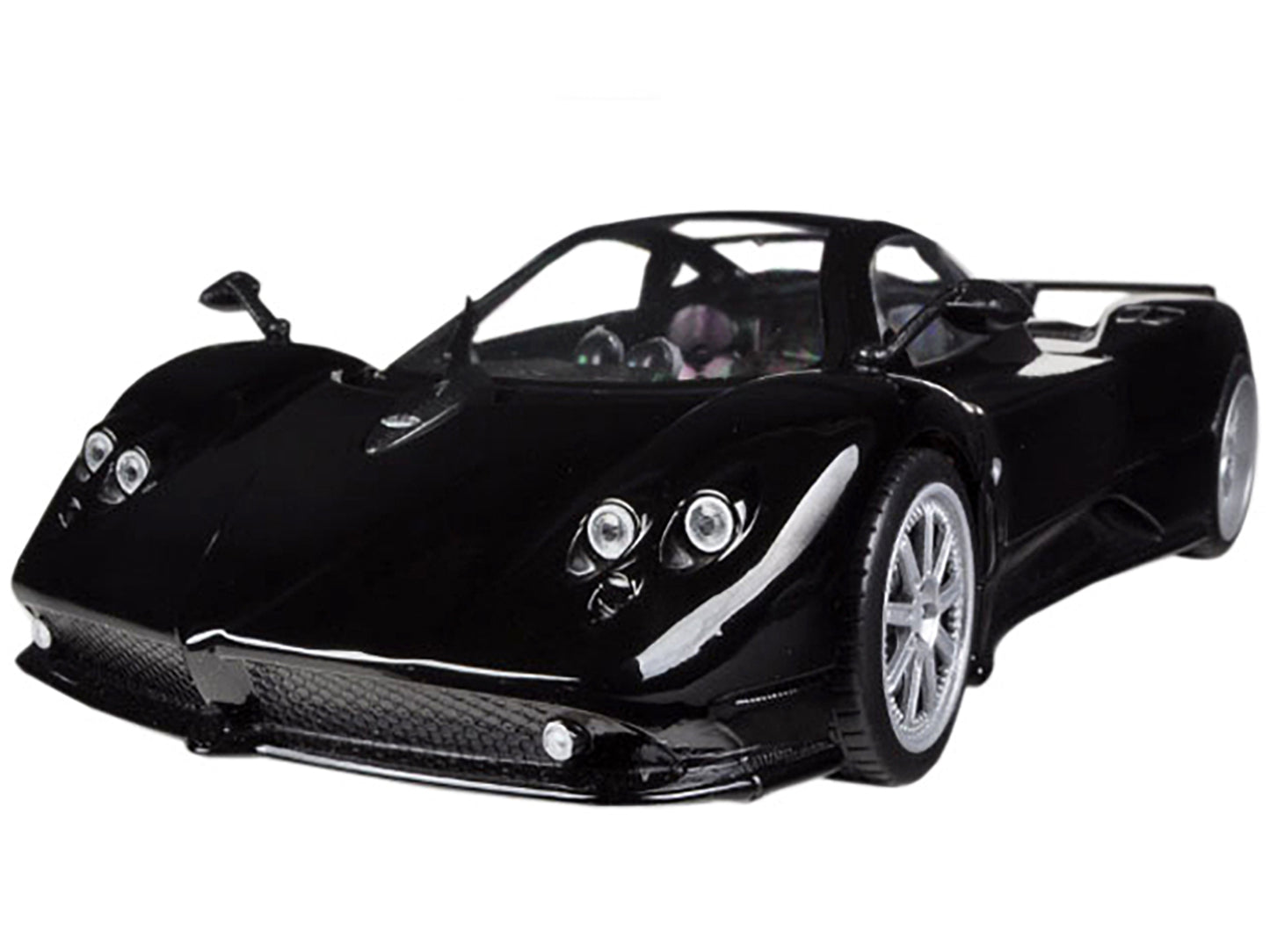 Pagani Zonda F Black 1/18 Diecast Car Model by Motormax <h2>Pagani Motormax</h2> <p>High-quality perfect for collectors and enthusiasts. Features detailed interior exterior craftsmanship, realistic pa