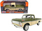 1969 Ford F-100 Pickup Truck Light Green and Cream 1/24 Diecast Model Car by Motormax <h2>1969 Motormax</h2> <p>High-quality perfect for collectors enthusiasts. Features detailed interior exterior cra