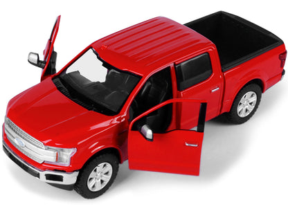 2019 Ford F-150 Lariat Crew Cab Pickup Truck Red 1/24-1/27 Diecast Model Car by Motormax <h2>2019 Motormax</h2> <p>High-quality perfect for collectors and enthusiasts. Features detailed interior exter