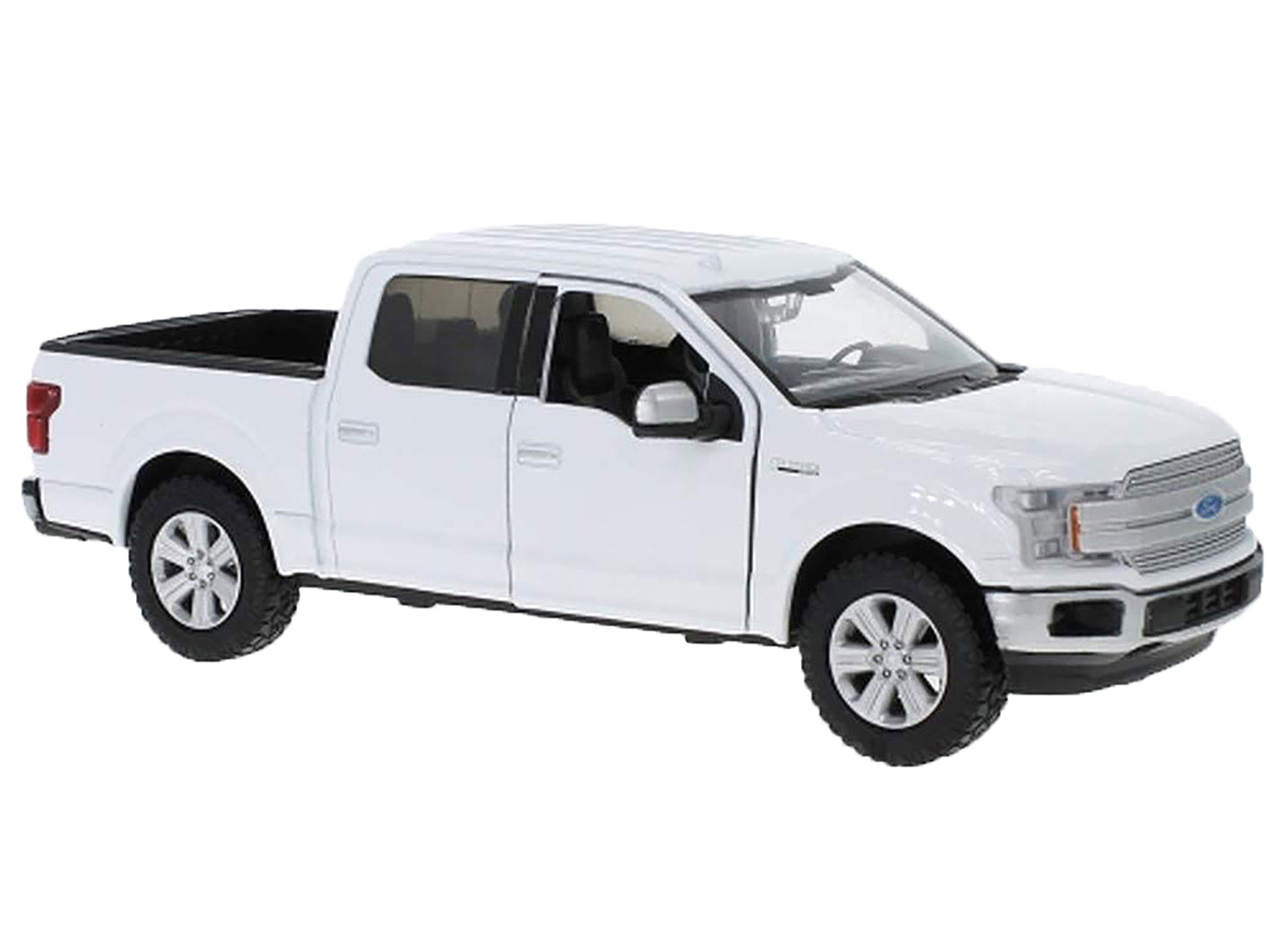 2019 Ford F-150 Lariat Crew Cab Pickup Truck White 1/24-1/27 Diecast Model Car by Motormax <h2>2019 Motormax</h2> <p>High-quality perfect for collectors and enthusiasts. Features detailed interior ext
