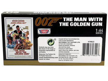 1974 AMC Hornet Red with White Stripes James Bond 007 "The Man the Golden Gun" (1974) Movie Display 1/64 Diecast Model Car by Motormax <h2>1974 Motormax</h2> <p>High-quality perfect for collectors and