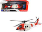 Sikorsky HH-60J Jayhawk Helicopter Red White 1/60 Diecast Model Car - New Ray