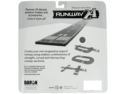 Runway Straight Sections 3 Piece Set for Diecast Models by Runway24