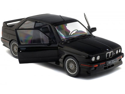 1990 BMW E30 Sport Evo Black 1/18 T&y Diecast Model Car by Solido