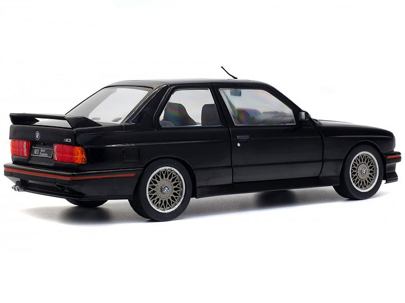 1990 BMW E30 Sport Evo Black 1/18 T&y Diecast Model Car by Solido