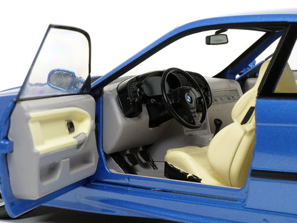 1994 BMW E36 M3 Blue Estoril Metallic 1/18 T&y Diecast Model Car by Solido